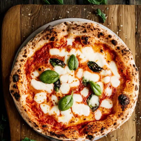 Imagen 🍕🔥 Pizza Margherita estilo napoletano hecha en casa