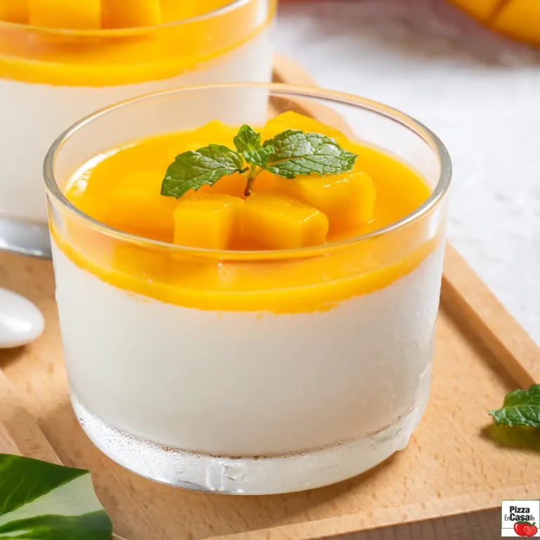 Imagen PANNA COTTA con MANGO 🥭