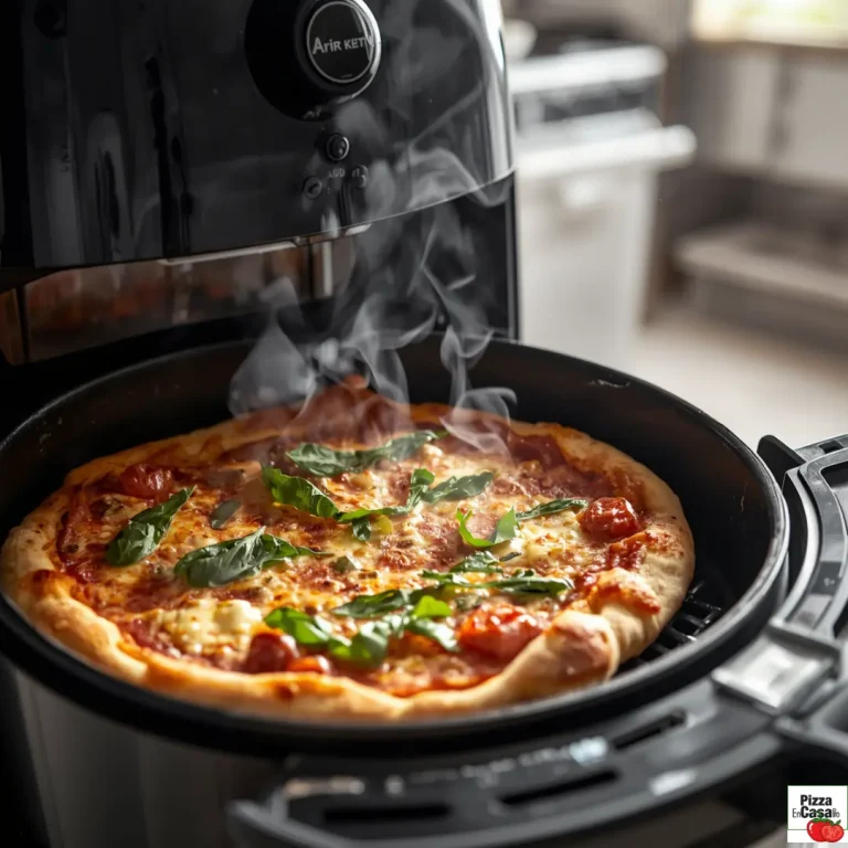 Imagen Pizza casera en freidora de aire